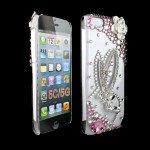 Wholesale iPhone 5C 3D Clear Crystal Fairy Diamond Case (Silver)